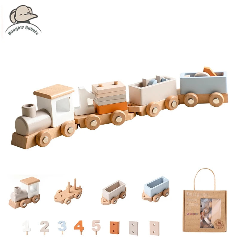 Montessori Learning Train for Kids