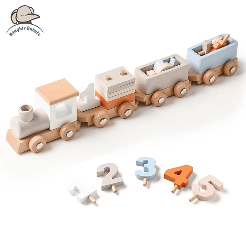 Montessori Learning Train for Kids