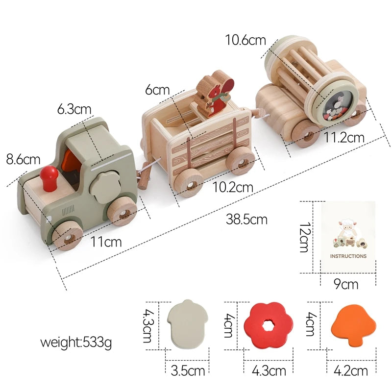 Montessori Learning Train for Kids