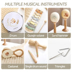 Montessori Musical Instrument Set for Auditory Development