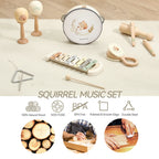 Montessori Musical Instrument Set for Auditory Development