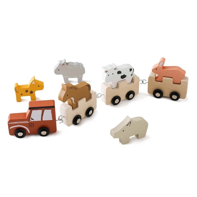 Montessori Learning Train for Kids